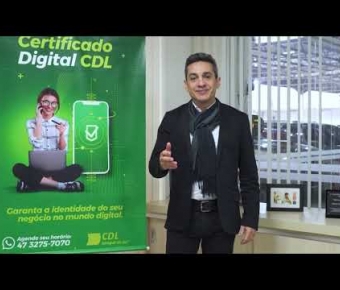 Certificado Digital é na CDL Jaraguá do Sul