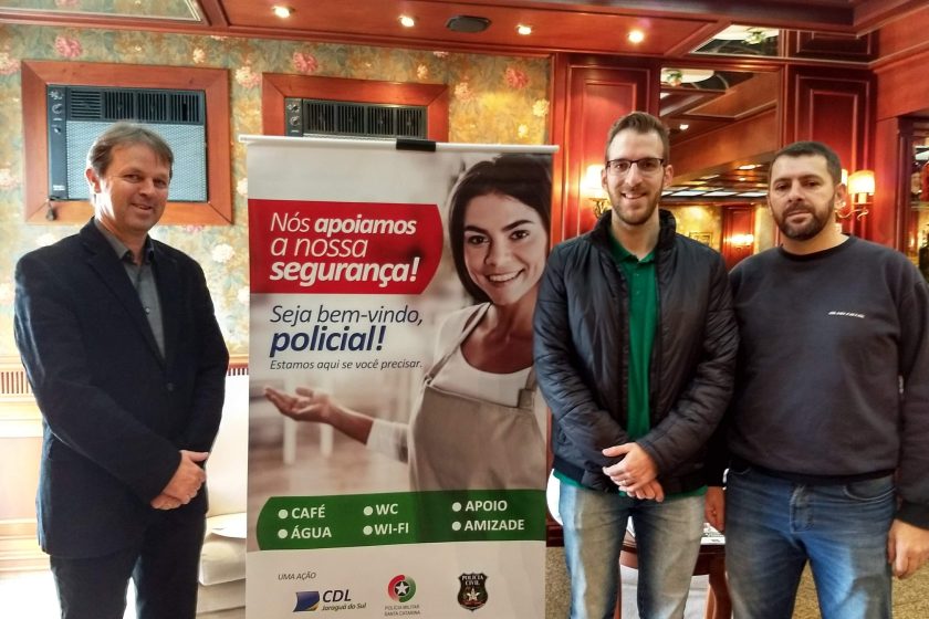 Projeto Policial Amigo é apresentado na plenária mensal da CDL Jaraguá do Sul