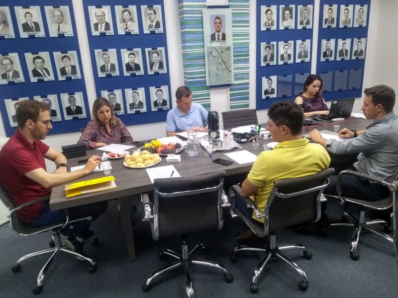 Reunião mensal da Diretoria CDL