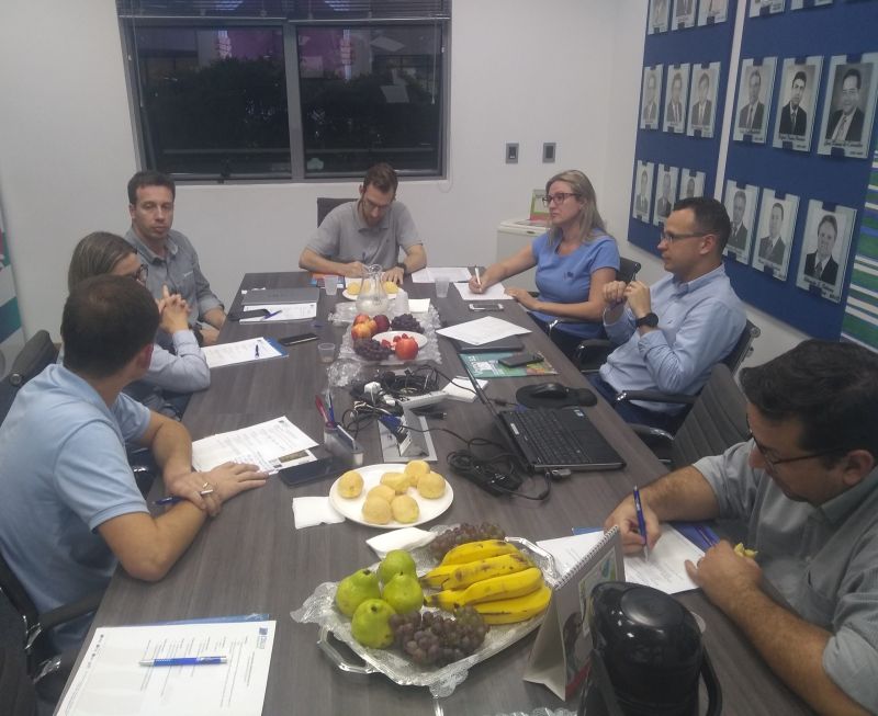 Reunião mensal da Diretoria CDL