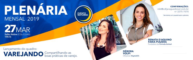 Nesta quarta-feira, Plenária CDL lançará novo quadro