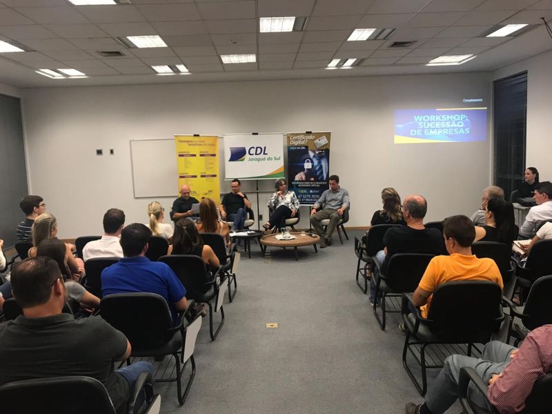 Workshop de Sucessão realizado na CDL