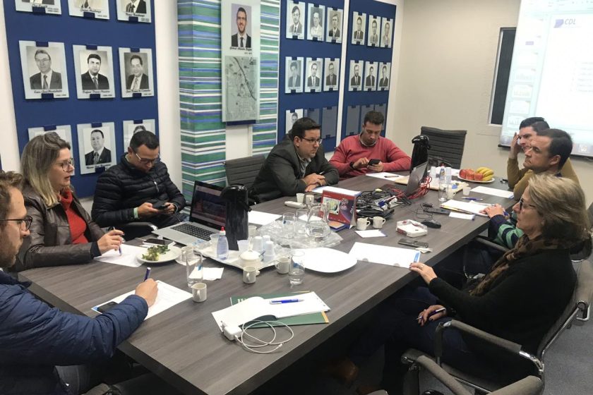 Reunião mensal da Diretoria CDL