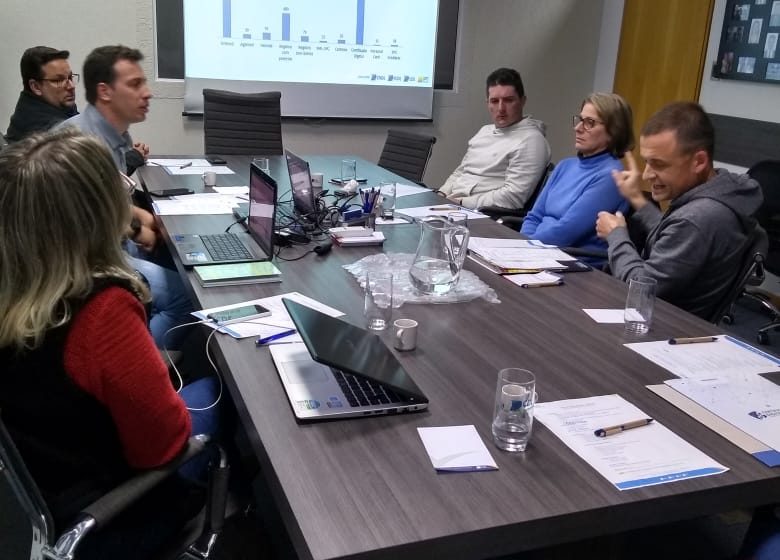 Reunião mensal da Diretoria CDL