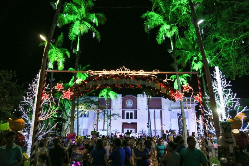 Inauguração das Luzes Natalina 2019