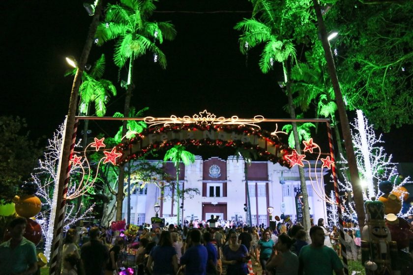 Inauguração das Luzes Natalina 2019
