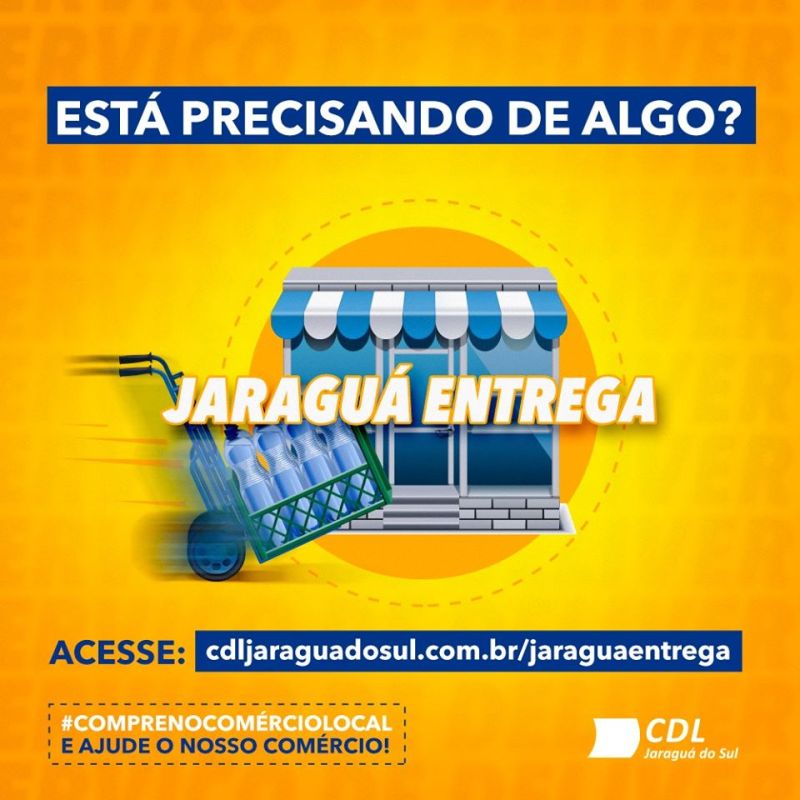 CDL lança a plataforma de delivery Jaraguá Entrega