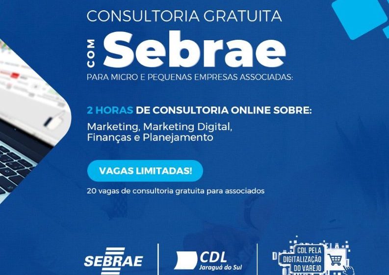 Consultoria gratuita para Associados com SEBRAE
