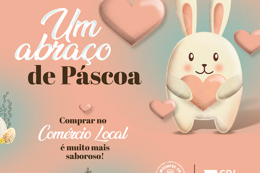 CDL de Jaraguá do Sul lança campanha de Páscoa para estimular compra no comércio de local