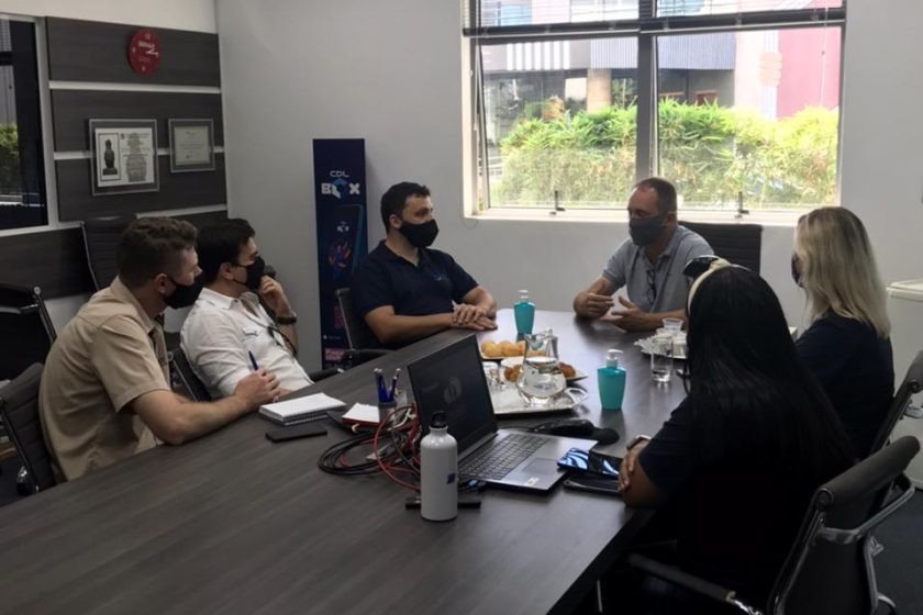 CDL de Jaraguá do Sul recebe a visita do Presidente da CDL de Barra Velha