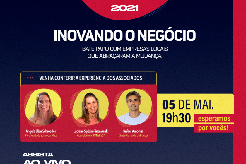 Cases de inovação apresentados em plenária virtual da CDL de Jaraguá do Sul