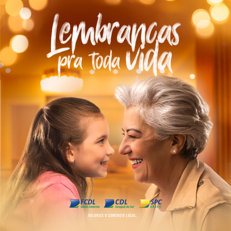 CDL de Jaraguá lança campanha “Lembranças pra toda vida” para o Dia dos Avós