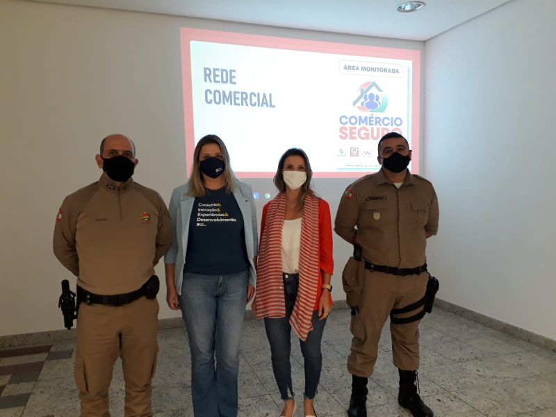 Rede Comercial vai garantir mais segurança aos estabelecimentos comerciais em Jaraguá do Sul