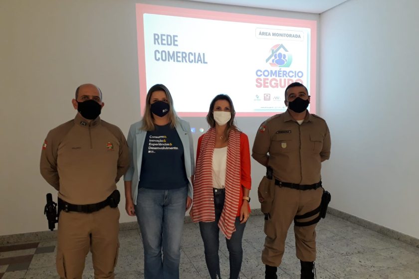 Rede Comercial vai garantir mais segurança aos estabelecimentos comerciais em Jaraguá do Sul