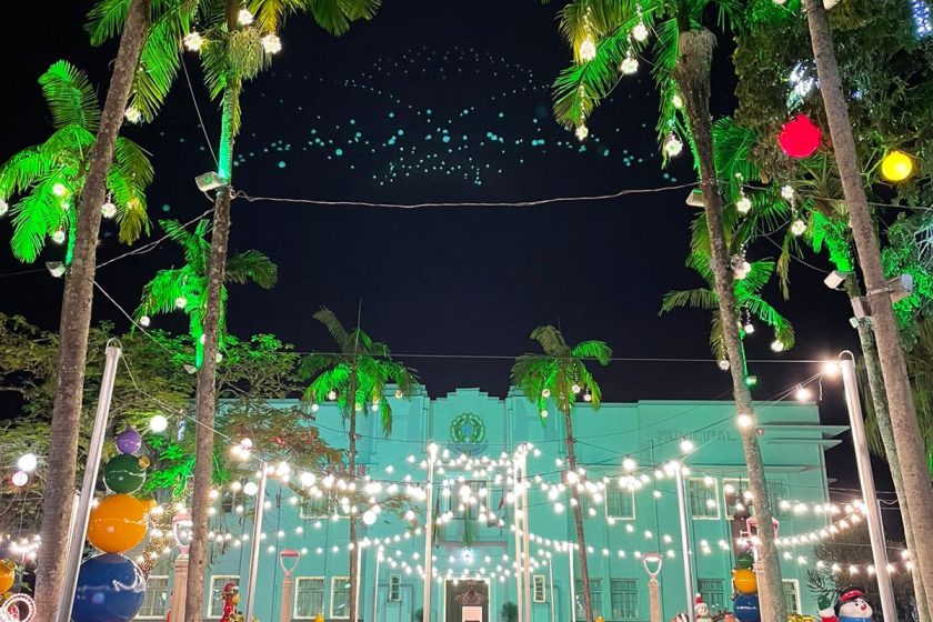 Inauguração das Luzes Natalina na cidade