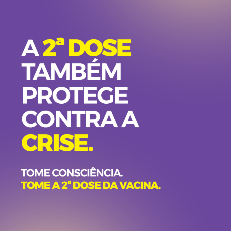 CDL de Jaraguá do Sul apoia a campanha “Tome consciência. Tome a 2ª dose”