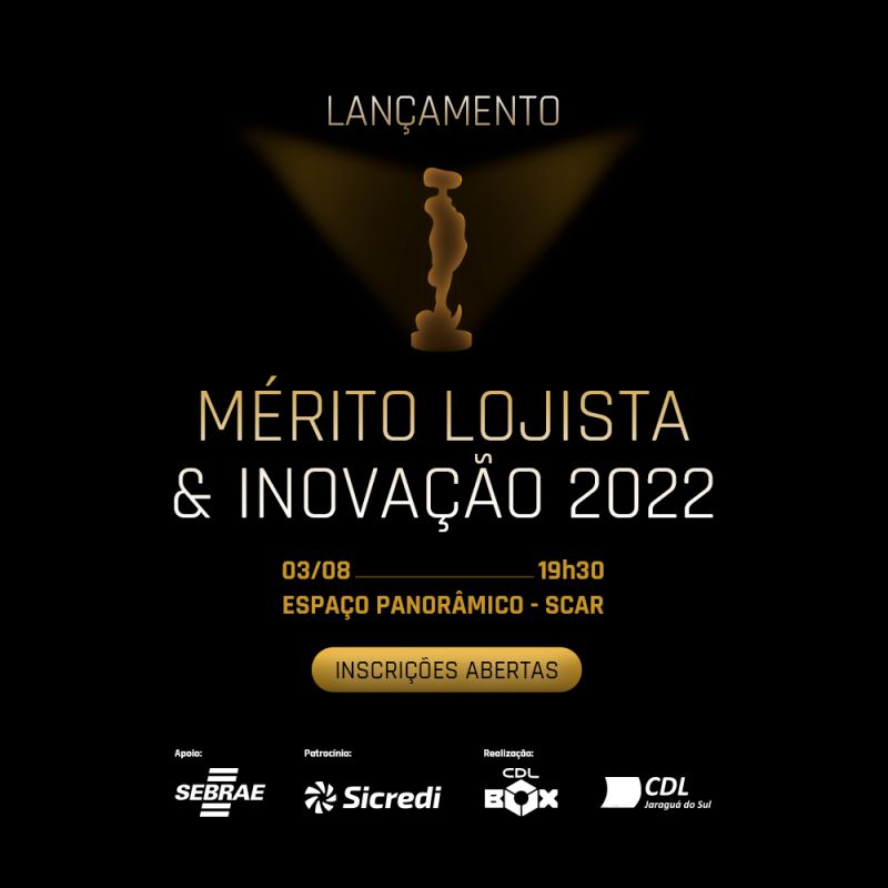 Inscrições abertas: Prêmio Mérito Inovação 2022