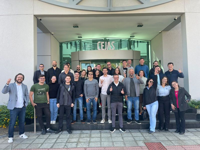 CDL de Jaraguá do Sul recebe visita técnica da CDL Jovem de Floripa e CDL de Rio Negrinho