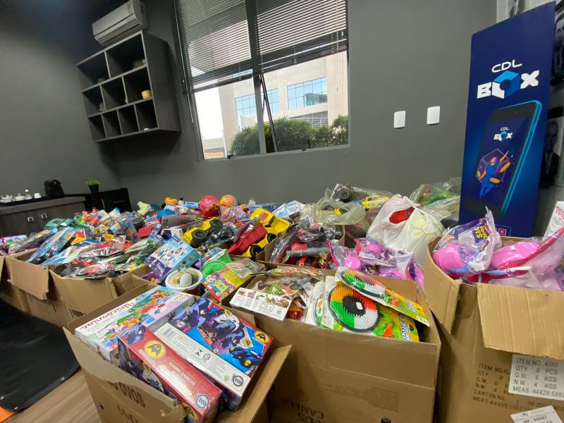 Ação da CDL de Jaraguá do Sul arrecada mil brinquedos para doação