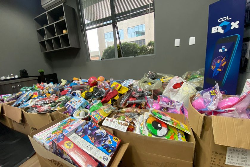 Ação da CDL de Jaraguá do Sul arrecada mil brinquedos para doação