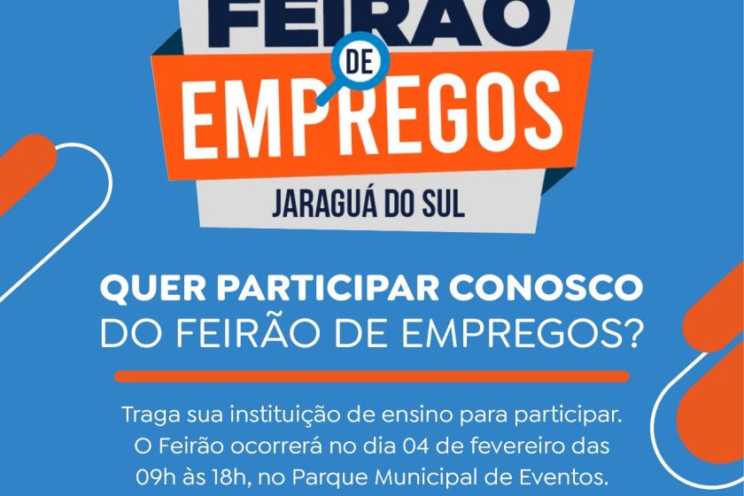 Evento visa oferecer oportunidades de trabalho e de qualificação, com 50 empresas e 20 instituições de ensino