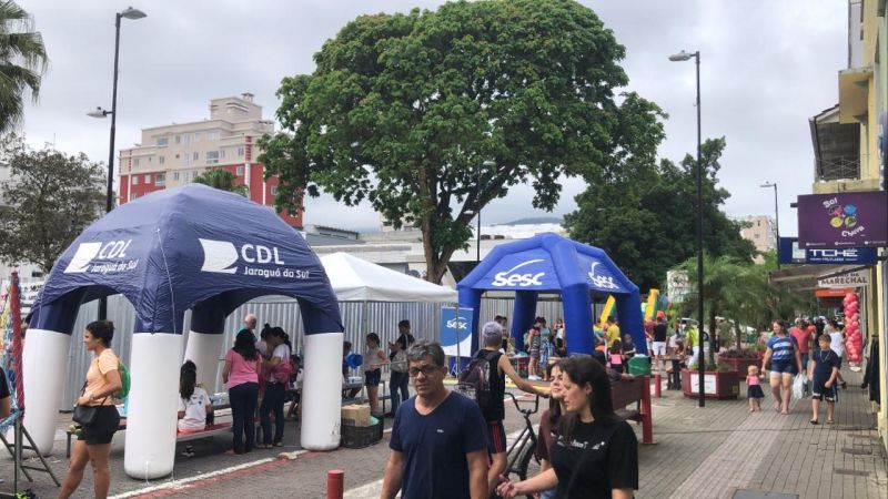 Ações de Sábado Legal movimentam Jaraguá do Sul