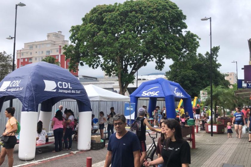 Ações de Sábado Legal movimentam Jaraguá do Sul