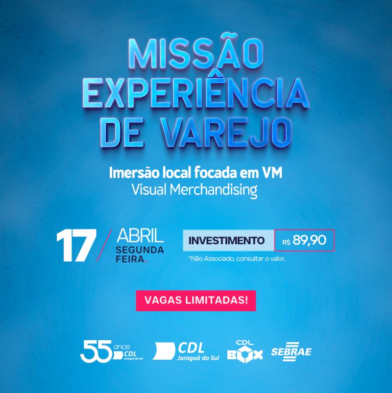 CDL lança primeira Missão Experiência de Varejo