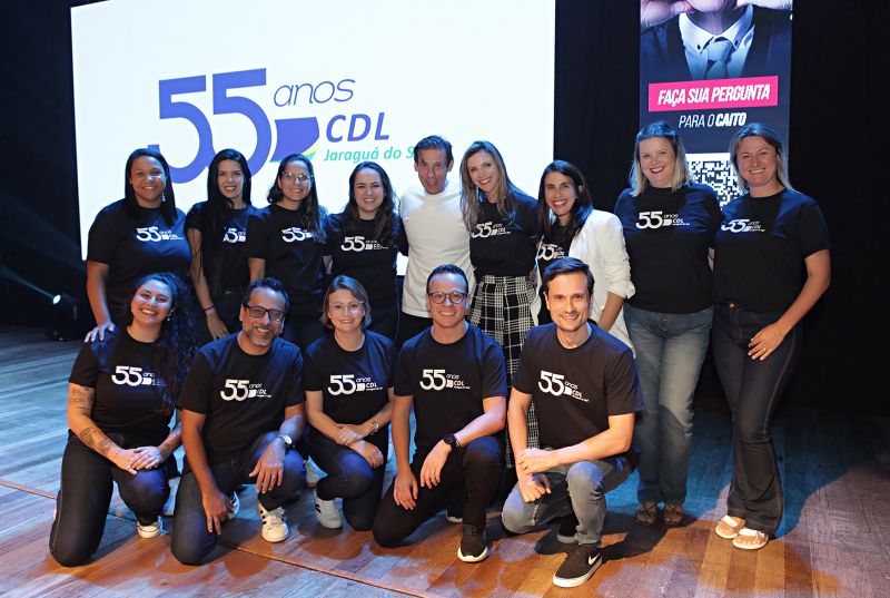 “Contar uma história faz a diferença “, destaca o fundador da Chilli Beans, Caito Maia, durante palestra que celebrou os 55 anos da CDL