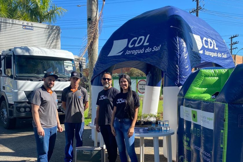Recicla Day, promovido pela CDL, arrecadou quase uma tonelada em resíduos eletrônicos