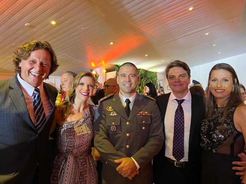 CDL de Jaraguá do Sul participa do 6º Baile de Gala da Polícia Militar