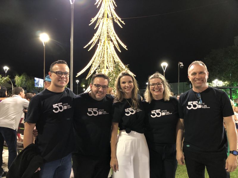Acendimento das luzes de Natal 2023