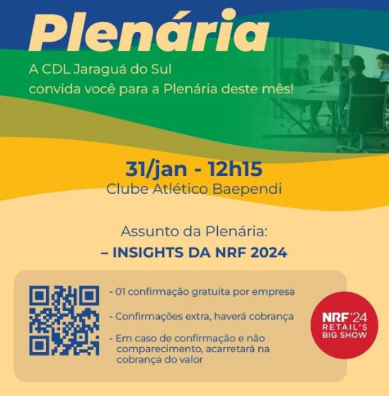 CDL Jaraguá do Sul apresenta as principais tendências mundiais do varejo para 2024