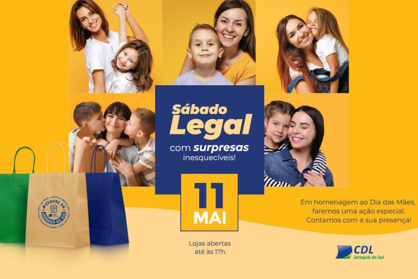 11 de maio é Sábado Legal!!!