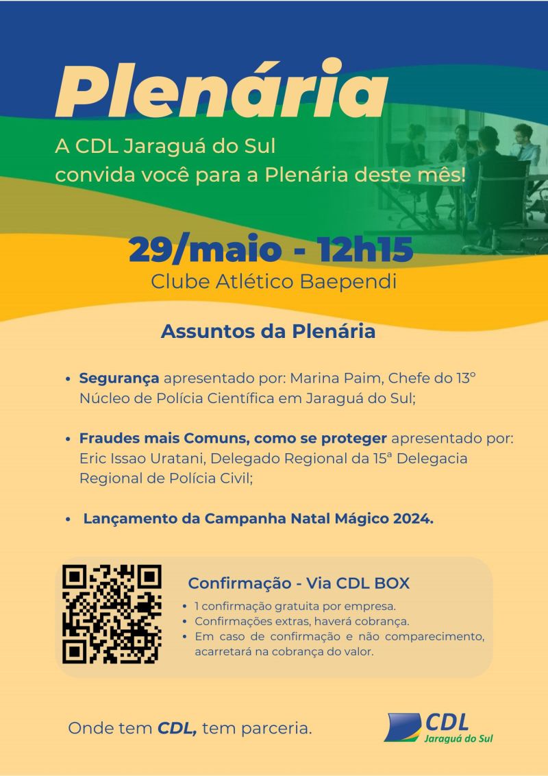 Plenária – Maio 2024