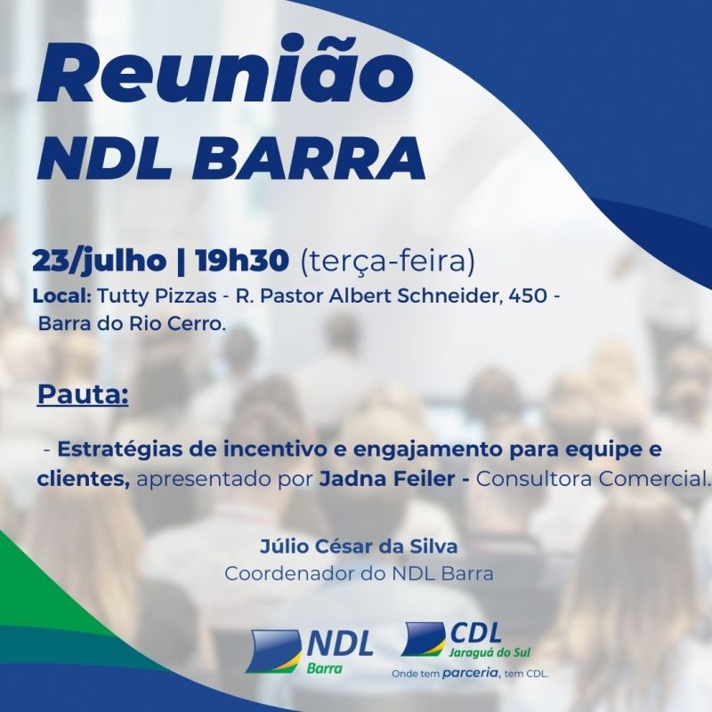 REUNIÃO NDL BARRA