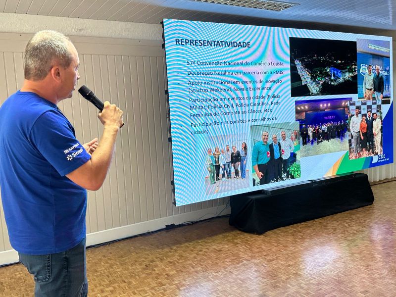 CDL Jaraguá do Sul realiza balanço das atividades, durante última plenária do ano