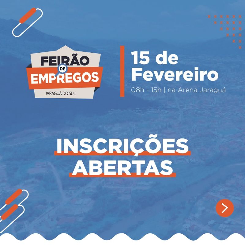 III Feirão de Empregos Jaraguá do Sul 