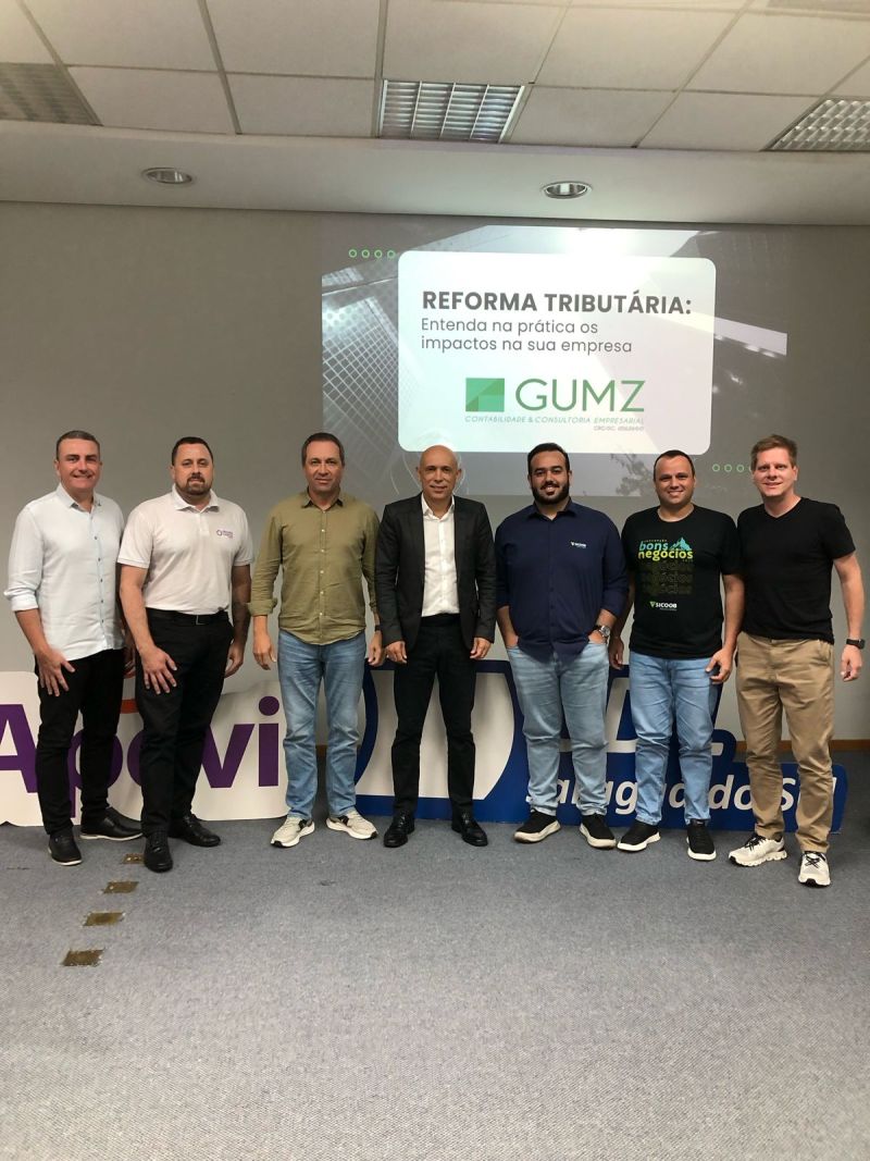 CDL Jaraguá do Sul e APEVI promovem palestra sobre Reforma Tributária com mais de 170 participantes