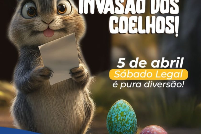 A Páscoa Maluca da CDL começa neste sábado, 5 de abril!