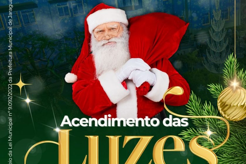 Acendimento das luzes de Natal em Jaraguá do Sul 