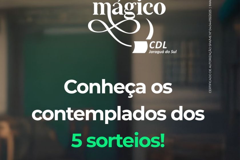 Conheça os contemplados dos 5 sorteios!