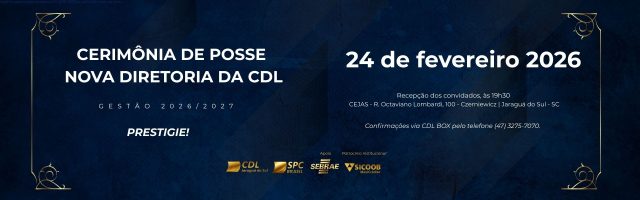 Posse da Diretoria da CDL Jaraguá do Sul – Gestão 2026/2027