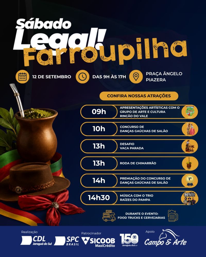 Sábado Legal Farroupilha movimenta e valoriza o comércio local