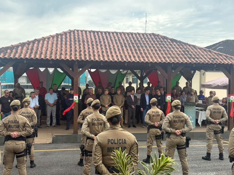 CDL Jaraguá do Sul destaca importância da Polícia Militar para a segurança e o desenvolvimento do comércio